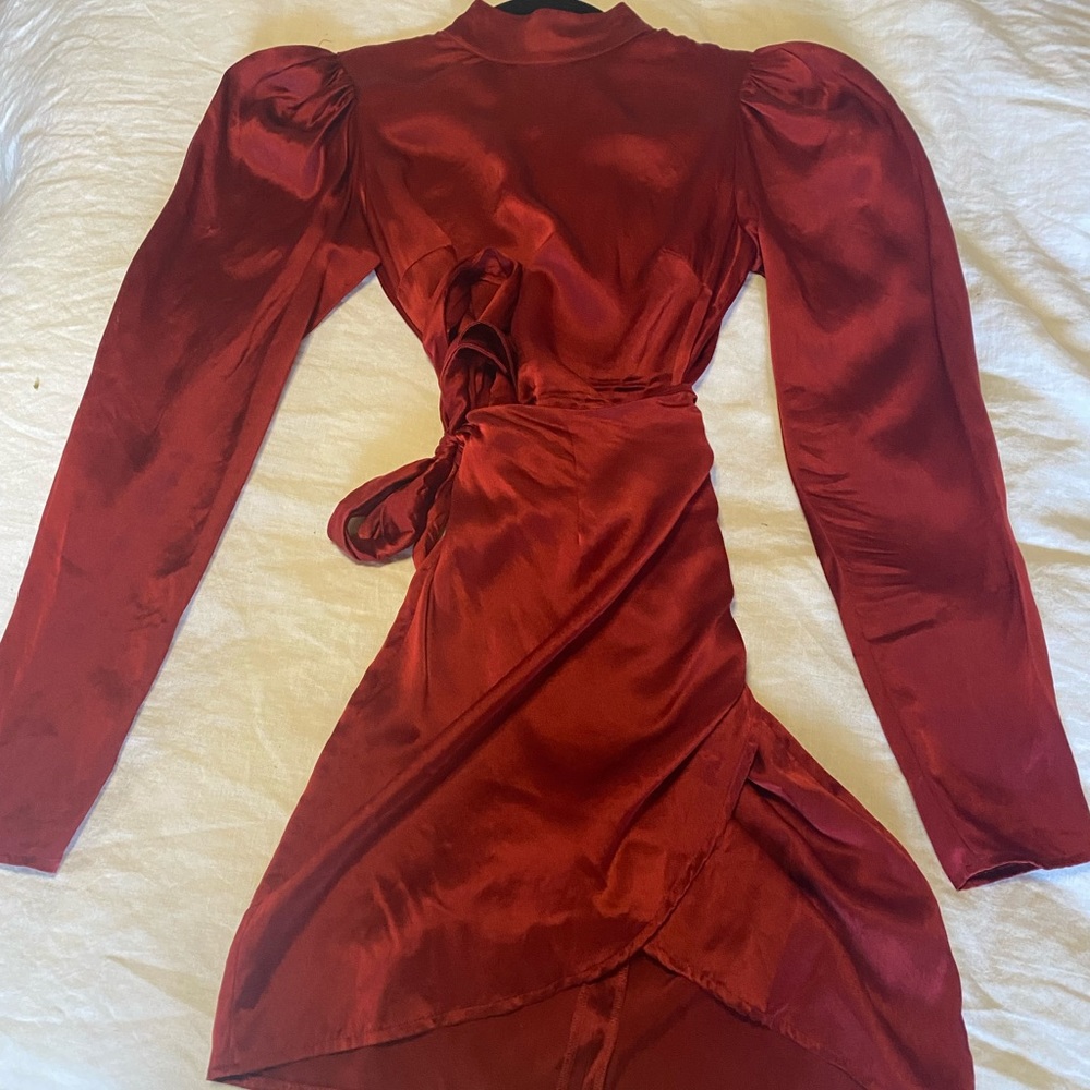 Reformation silk dress